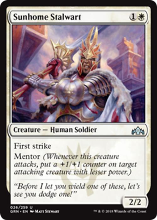 Sunhome Stalwart Guilds of Ravnica - MTG