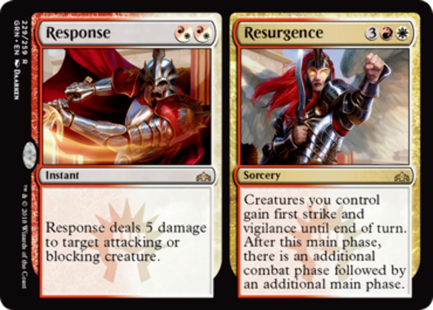 Response // Resurgence Guilds of Ravnica - MTG