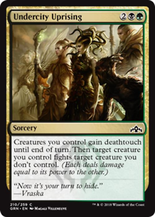 Undercity Uprising Guilds of Ravnica - MTG