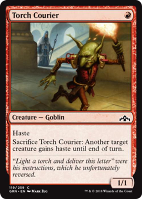Torch Courier Guilds of Ravnica - MTG