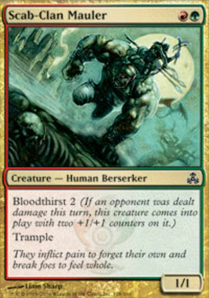 Scab-Clan Mauler - Guildpact - MTG