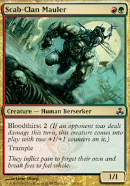 Scab-Clan Mauler - Guildpact - MTG