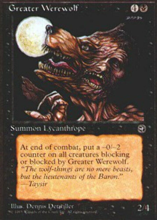 Greater Werewolf Homelands - MTG