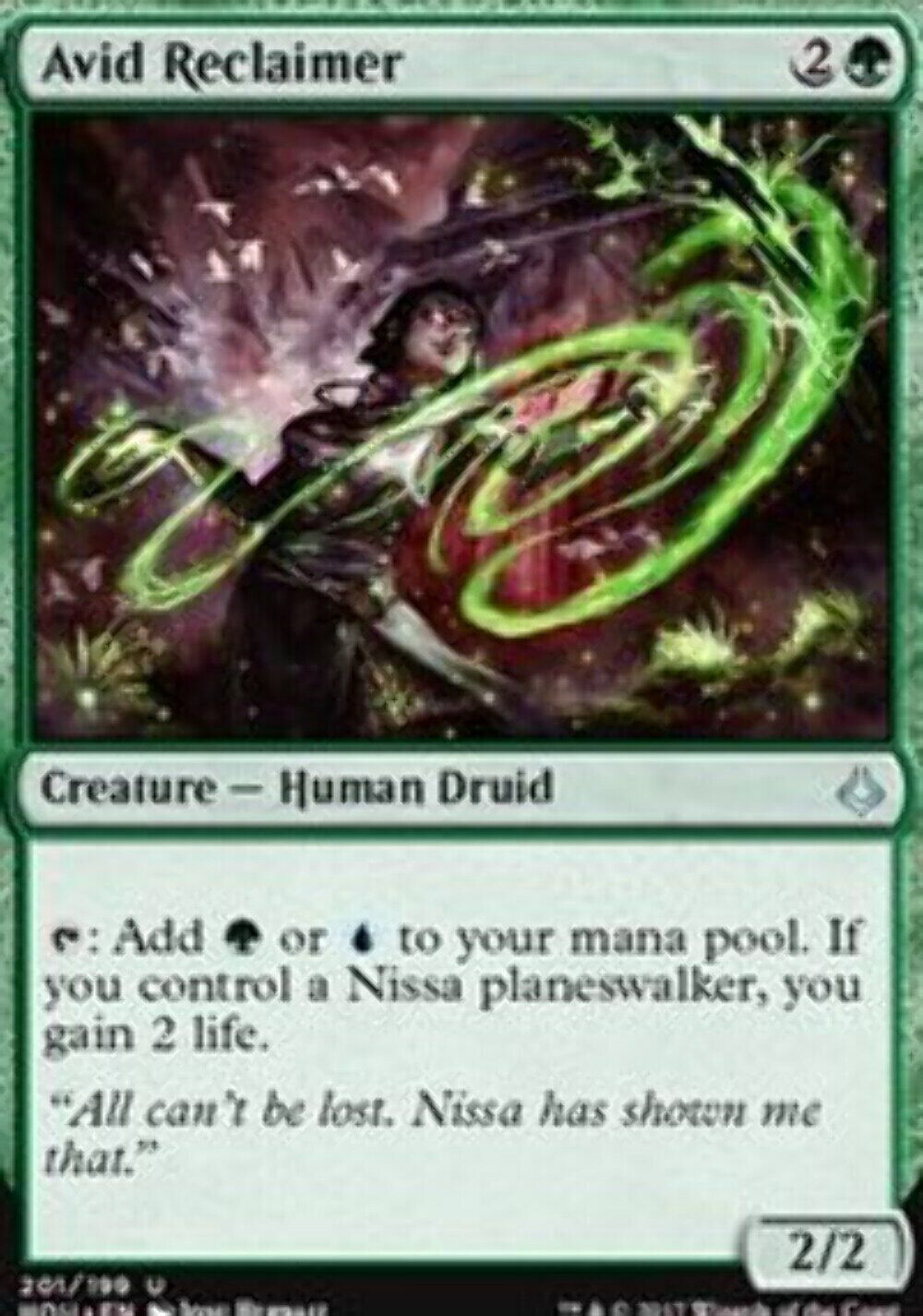 Avid Reclaimer - Hour Of Devastation Planeswalker Deck Exclusives - MTG