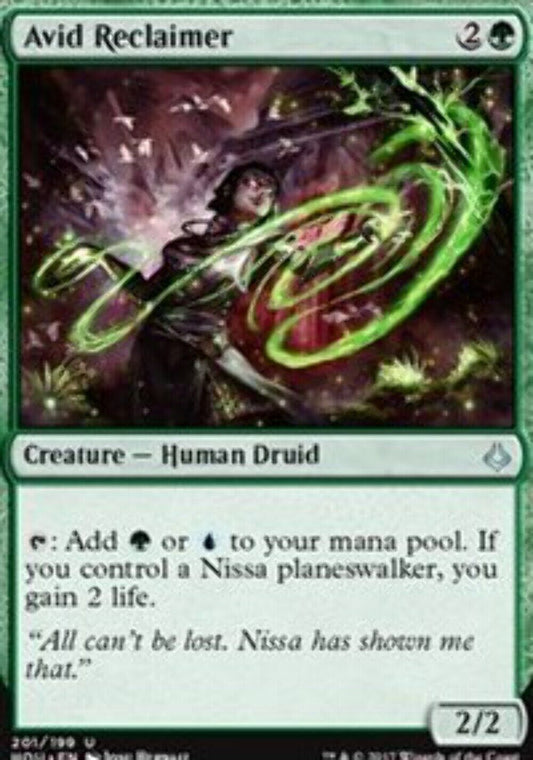 Avid Reclaimer - Hour Of Devastation Planeswalker Deck Exclusives - MTG