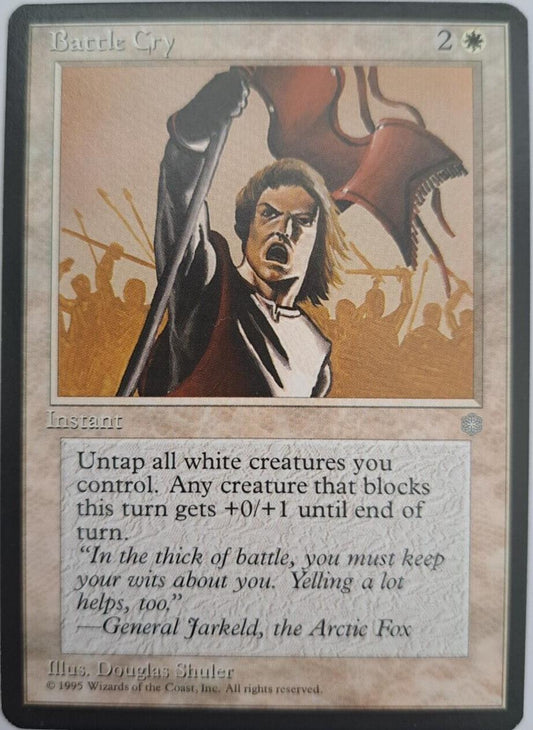 Battle Cry - Ice Age - MTG
