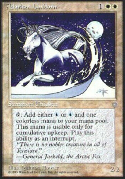 Adarkar Unicorn Ice Age - MTG