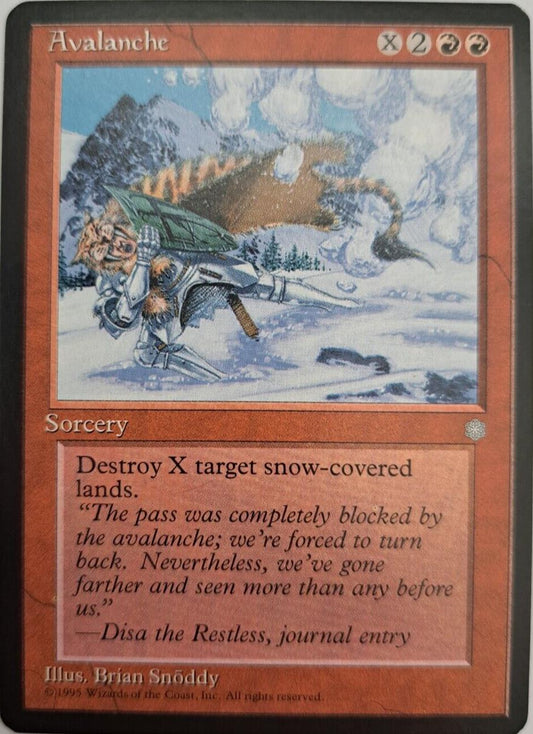 Avalanche - Ice Age - MTG