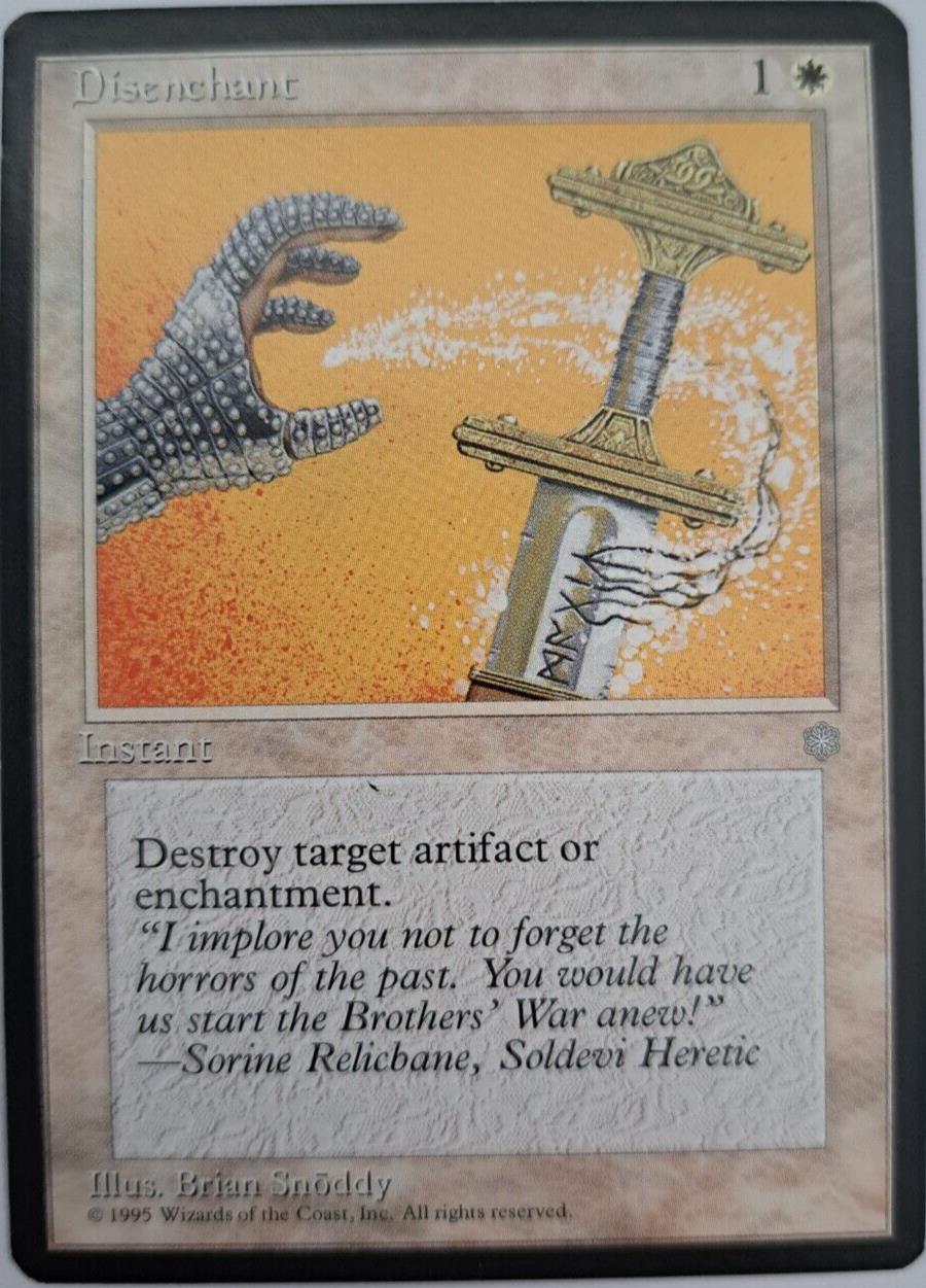 Disenchant - Ice Age - MTG