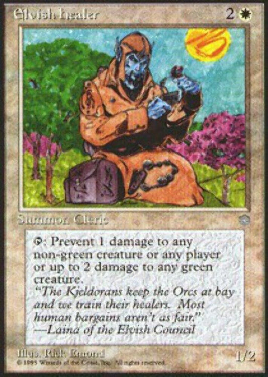 Elvish Healer Ice Age - MTG