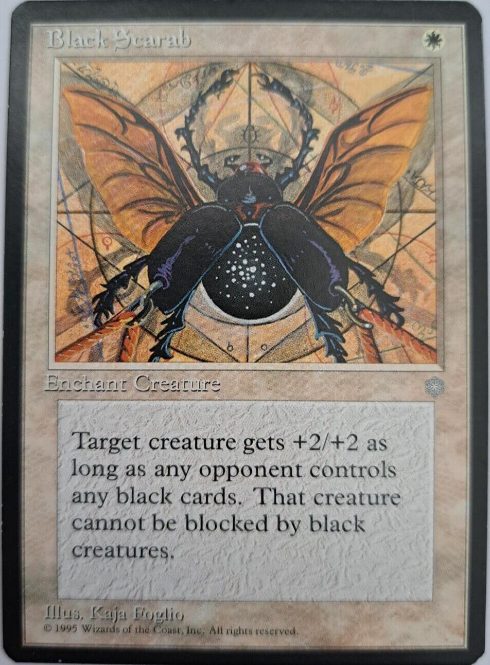 Black Scarab - Ice Age - MTG