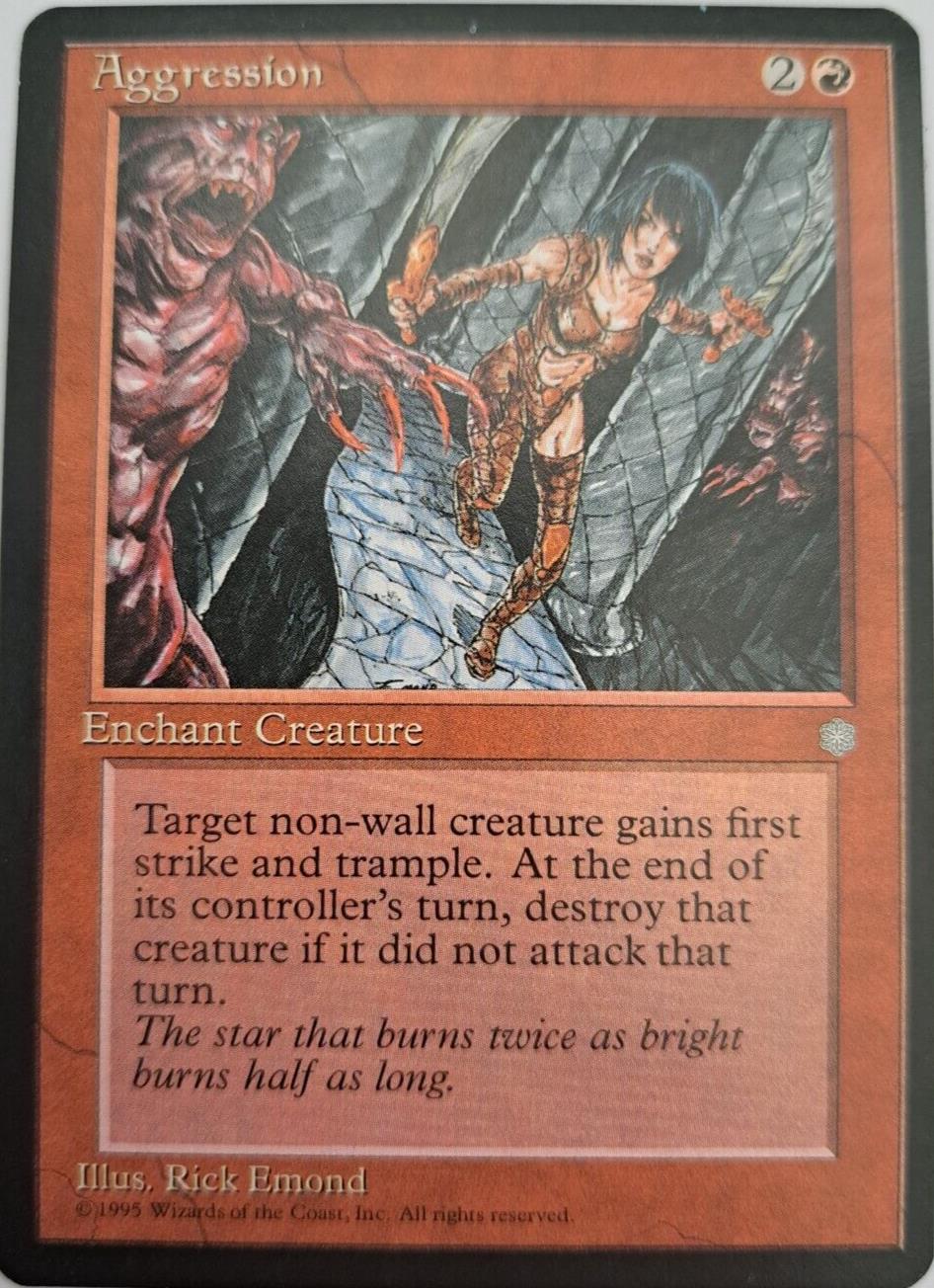Aggression - Ice Age - MTG