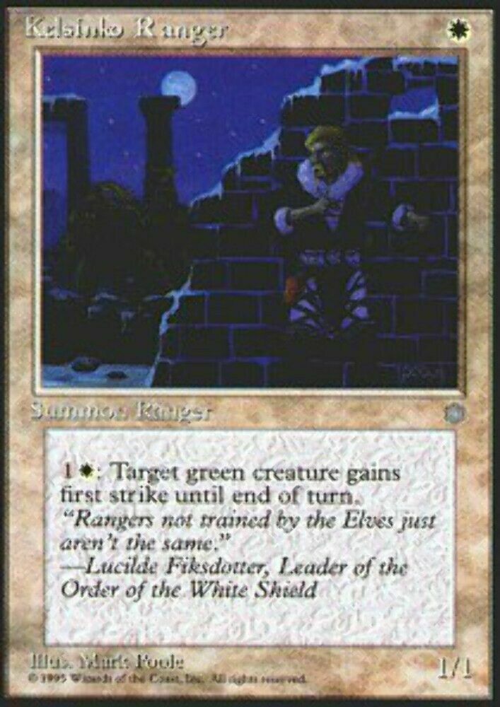 Kelsinko Ranger Ice Age - MTG