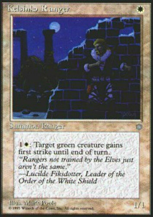 Kelsinko Ranger Ice Age - MTG