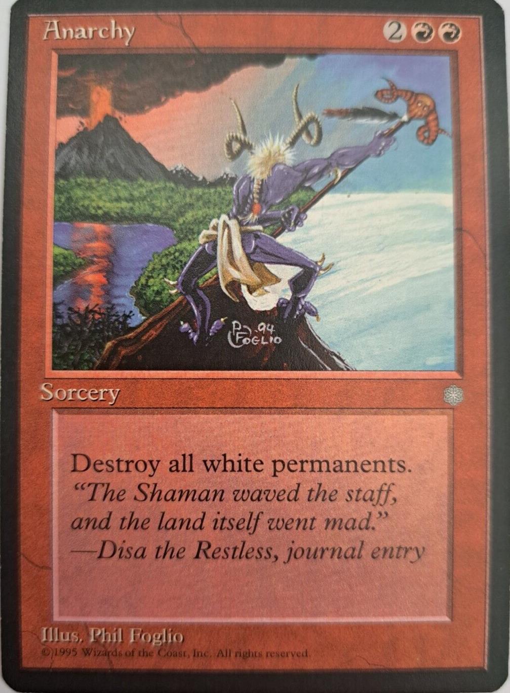 Anarchy - Ice Age - MTG
