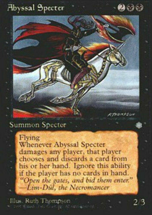 Abyssal Specter Ice Age - MTG