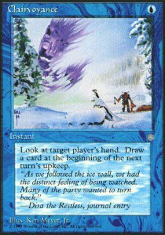Clairvoyance Ice Age - MTG