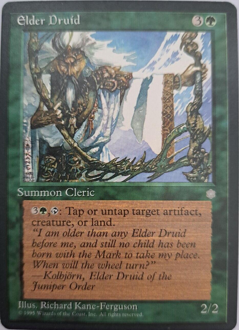 Elder Druid - Ice Age - MTG