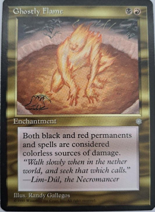 Ghostly Flame - Ice Age - MTG