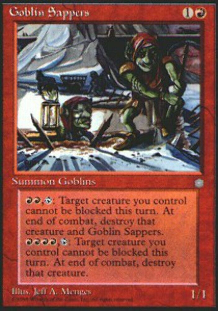 Goblin Sappers Ice Age - MTG