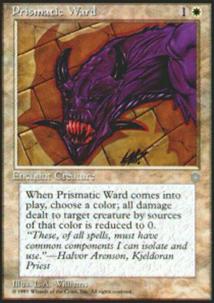 Prismatic Ward Ice Age - MTG