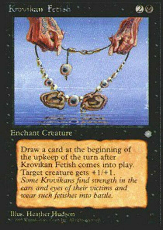 Krovikan Fetish Ice Age - MTG