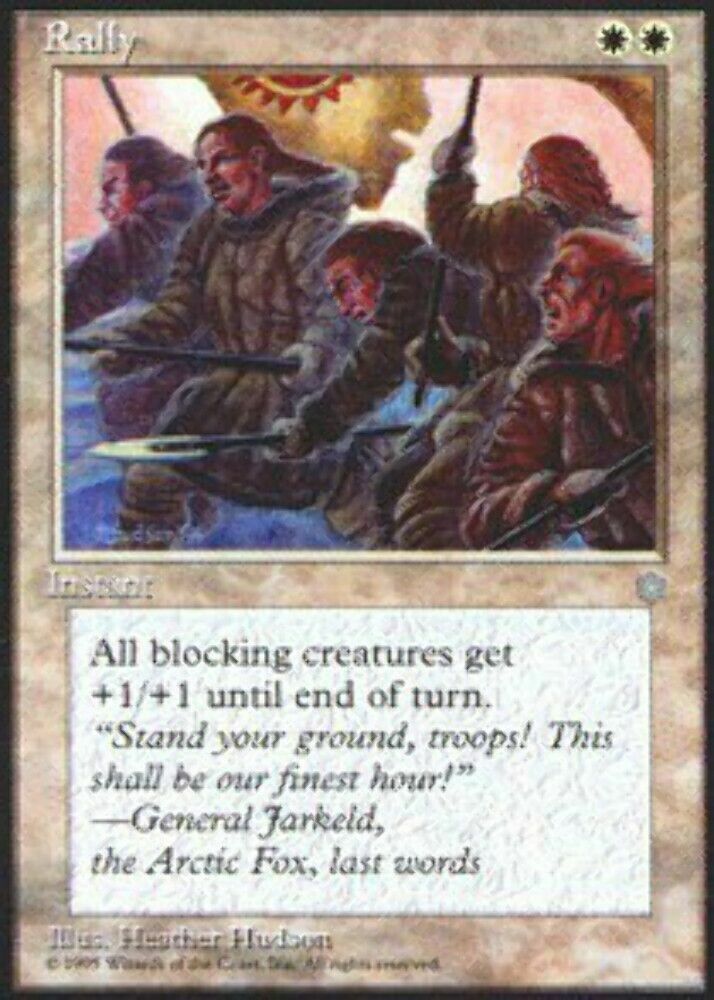 Rally Ice Age - MTG