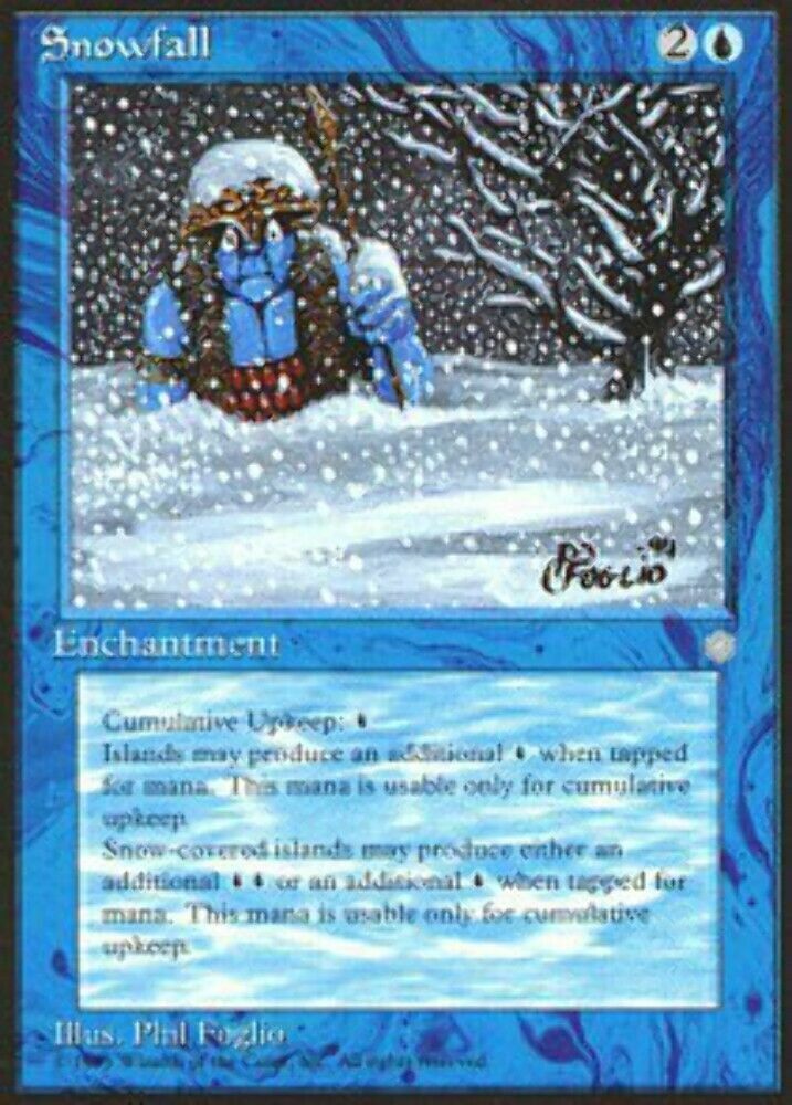 Snowfall Ice Age - MTG