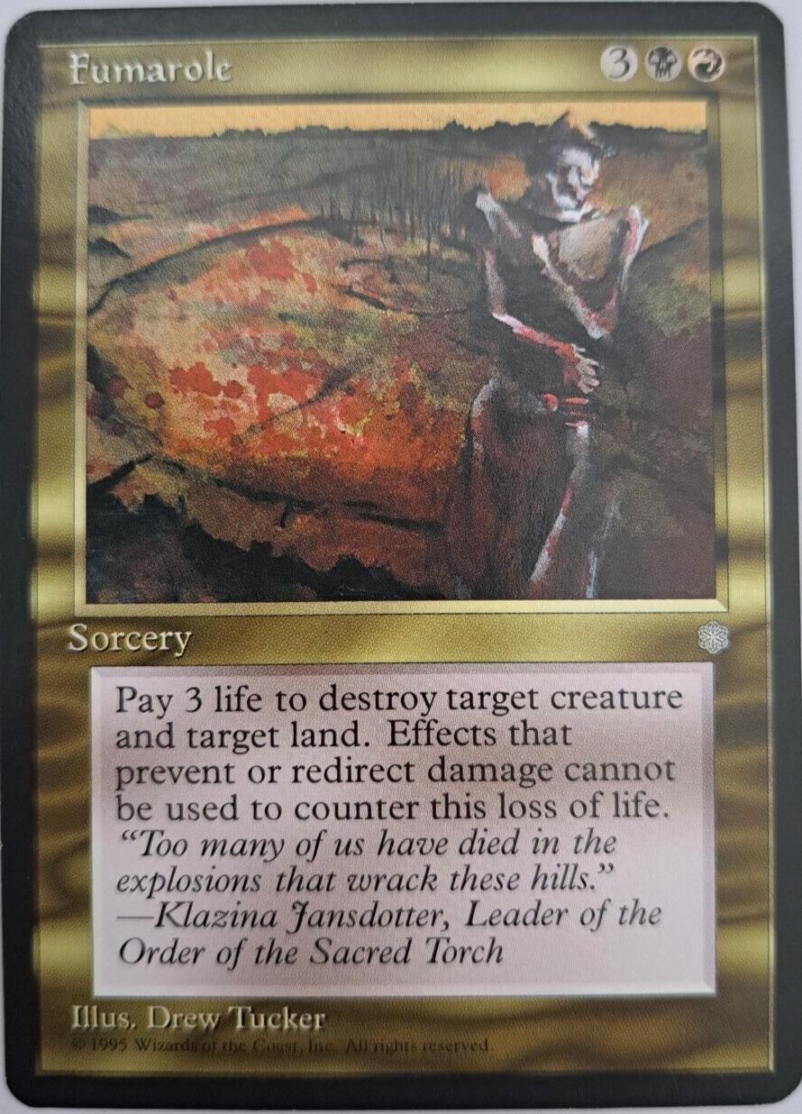 Fumarole - Ice Age - MTG