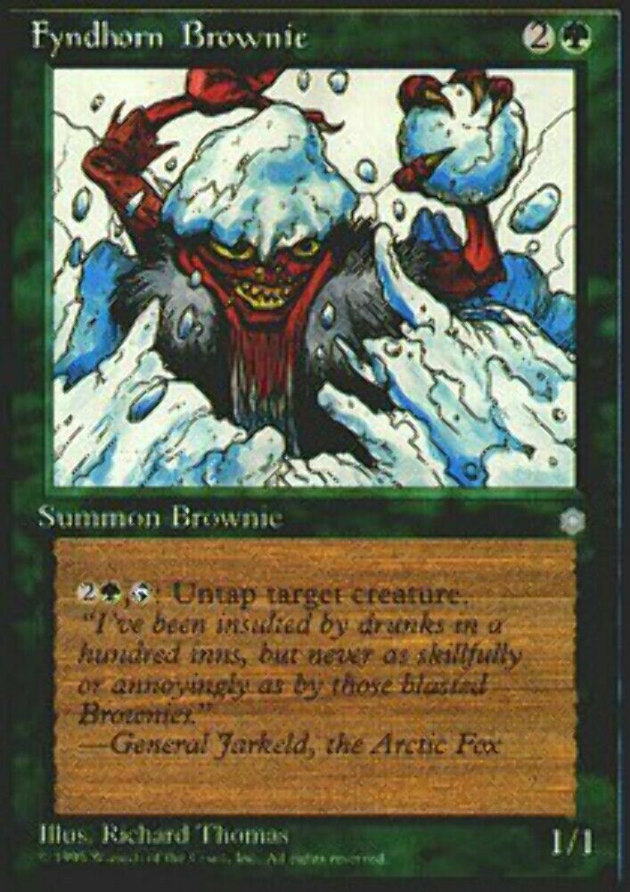 Fyndhorn Brownie Ice Age - MTG