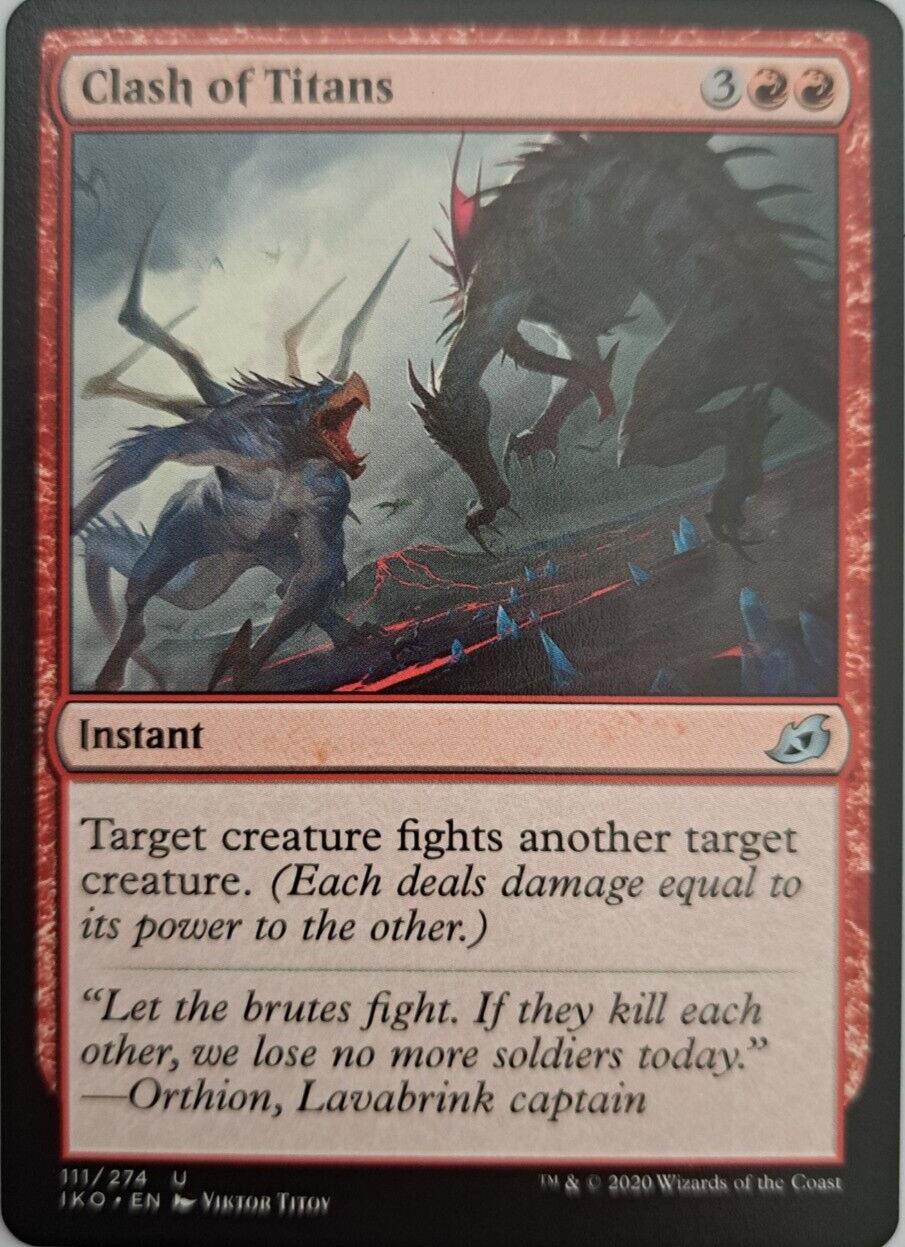 Clash of Titans - Ikoria: Lair of Behemoths - MTG