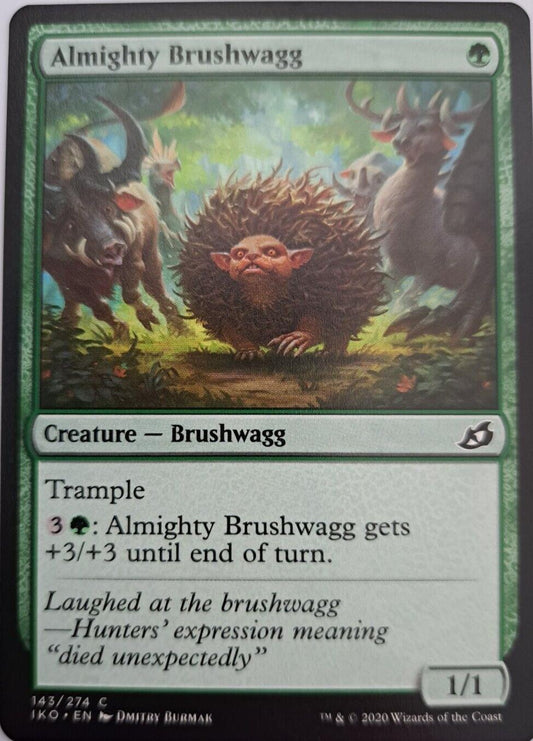 Almighty Brushwagg - Ikoria: Lair of Behemoths - MTG
