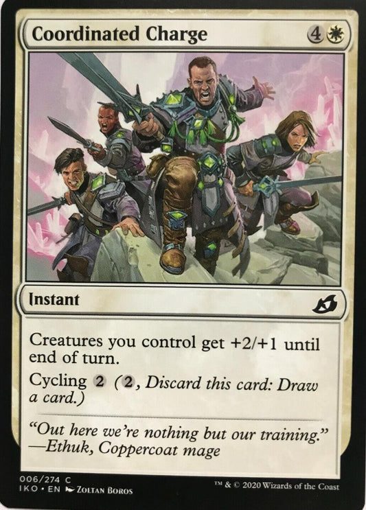 Coordinated Charge - Ikoria: Lair of Behemoths - MTG