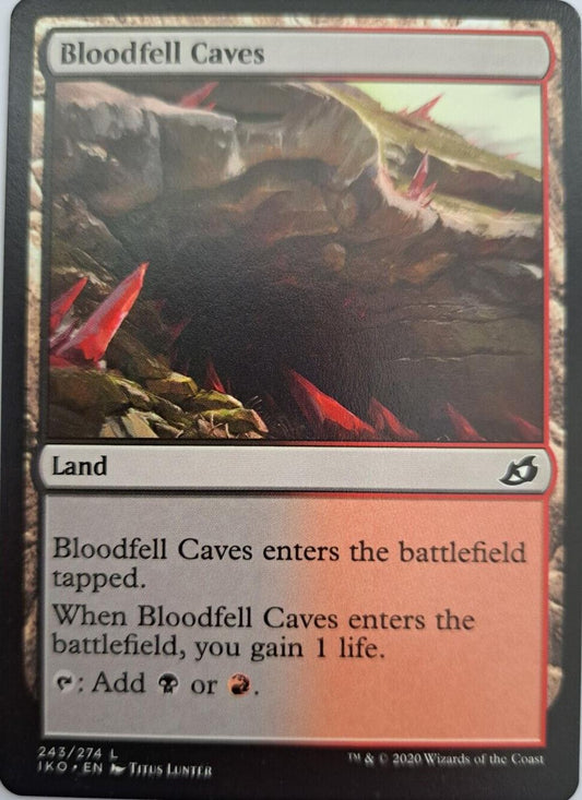 Bloodfell Caves - Ikoria: Lair of Behemoths - MTG