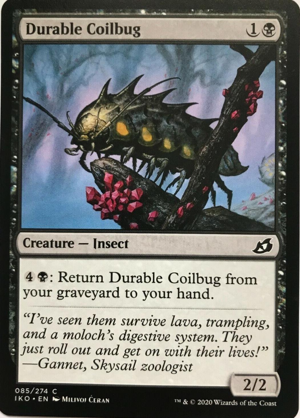Durable Coilbug - Ikoria: Lair of Behemoths - MTG