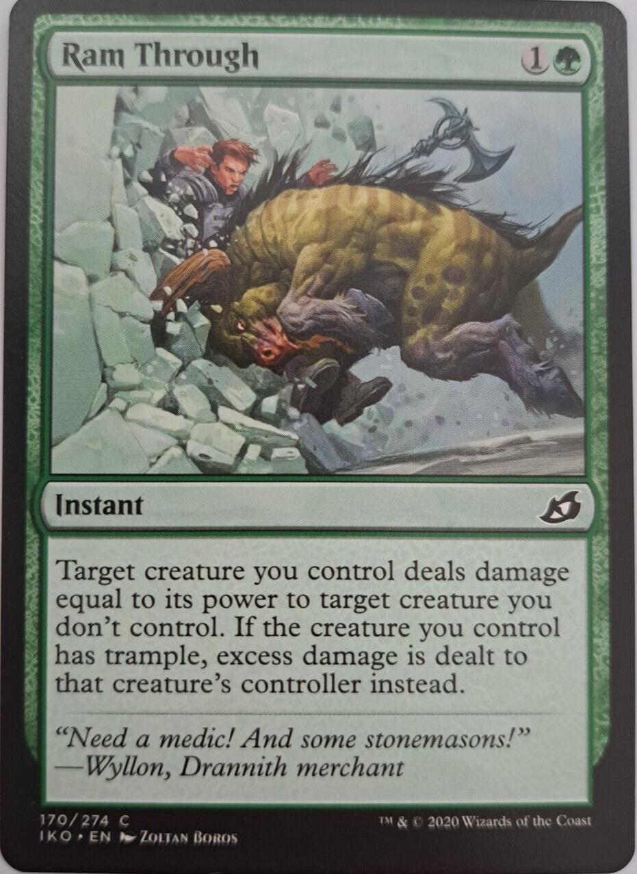 Ram Through - Ikoria: Lair of Behemoths - MTG