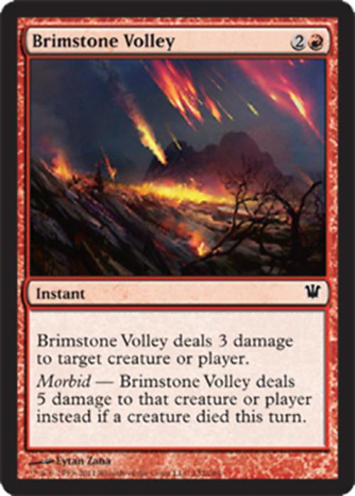 Brimstone Volley Innistrad - MTG