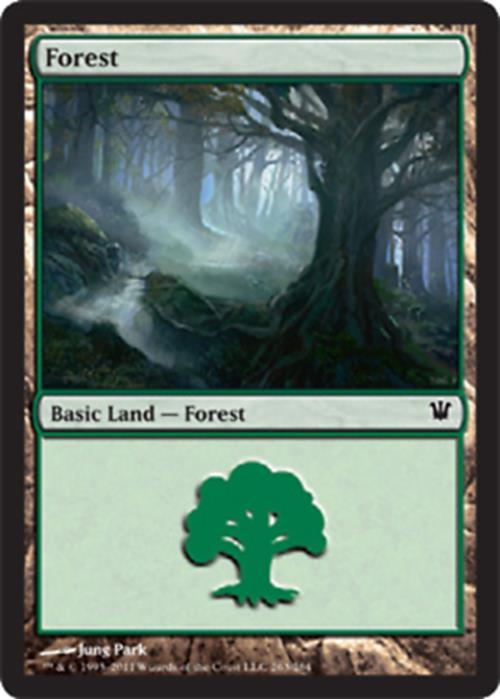 Forest (263) Innistrad - MTG