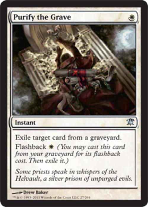 Purify the Grave Innistrad - MTG