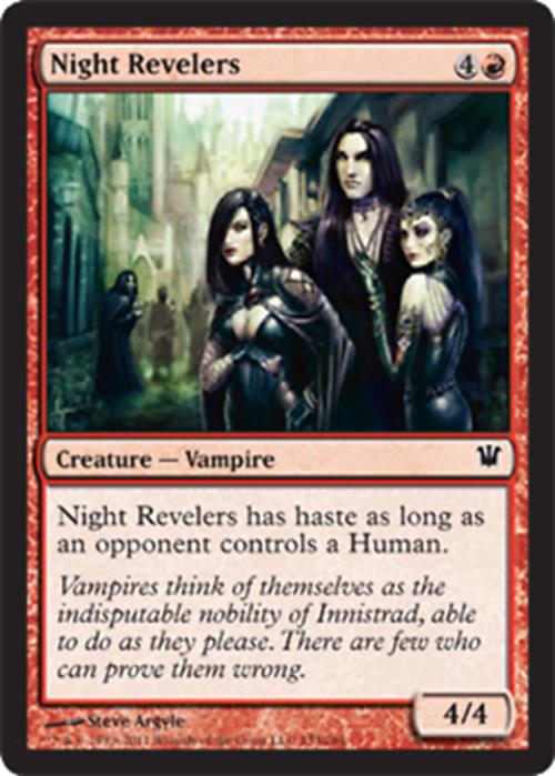 Night Revelers Innistrad - MTG