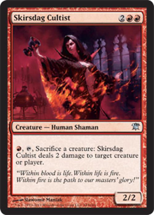 Skirsdag Cultist Innistrad - MTG
