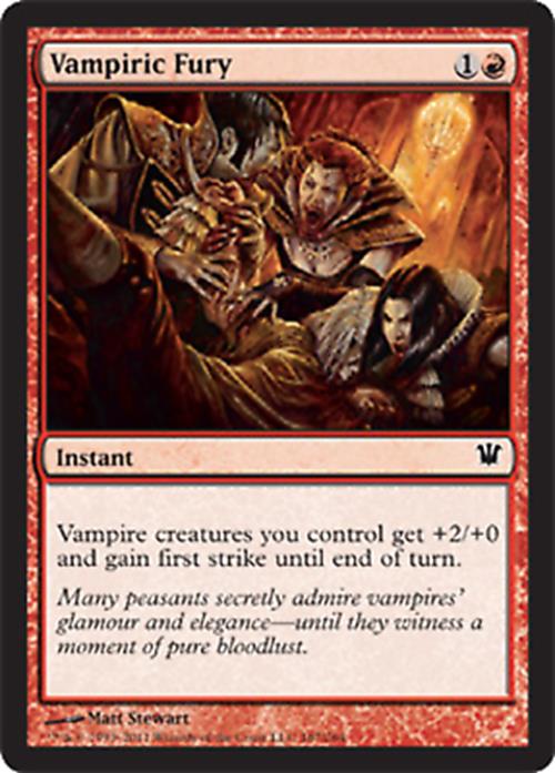 Vampiric Fury Innistrad - MTG