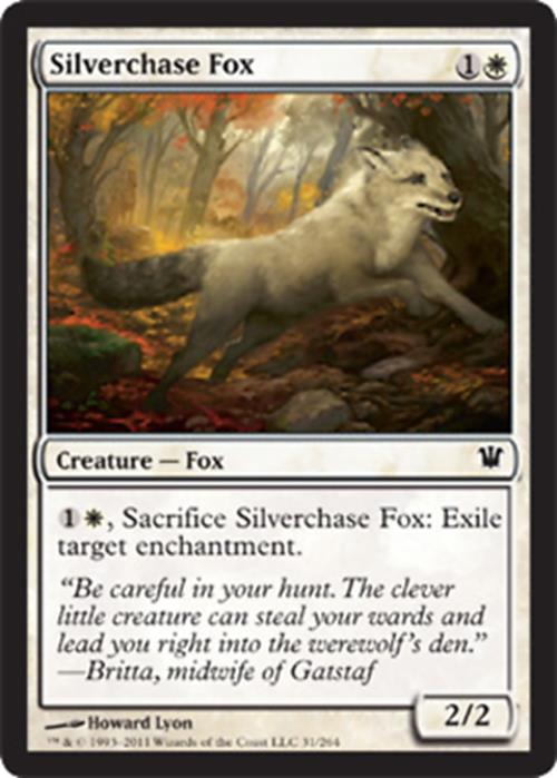 Silverchase Fox Innistrad - MTG