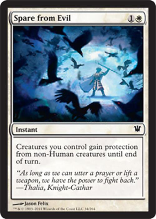 Spare from Evil Innistrad - MTG