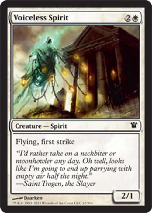 Voiceless Spirit Innistrad - MTG