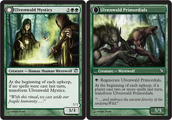 Ulvenwald Mystics // Ulvenwald Primordials Innistrad - MTG
