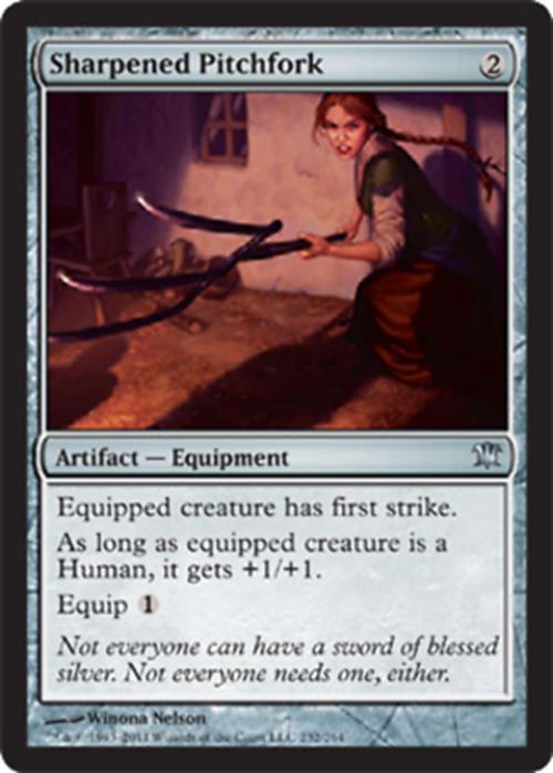 Sharpened Pitchfork Innistrad - MTG