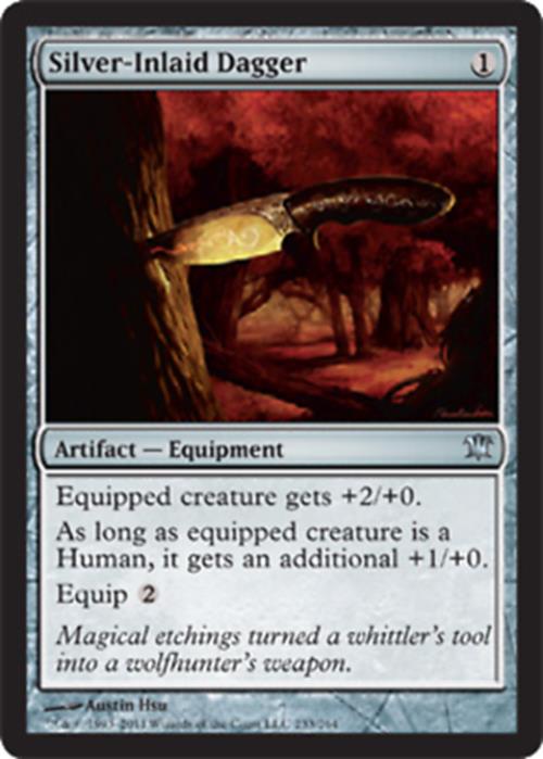 Silver-Inlaid Dagger Innistrad - MTG