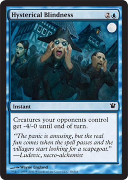 Hysterical Blindness Innistrad - MTG