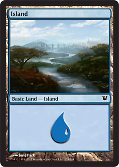 Island (255) Innistrad - MTG